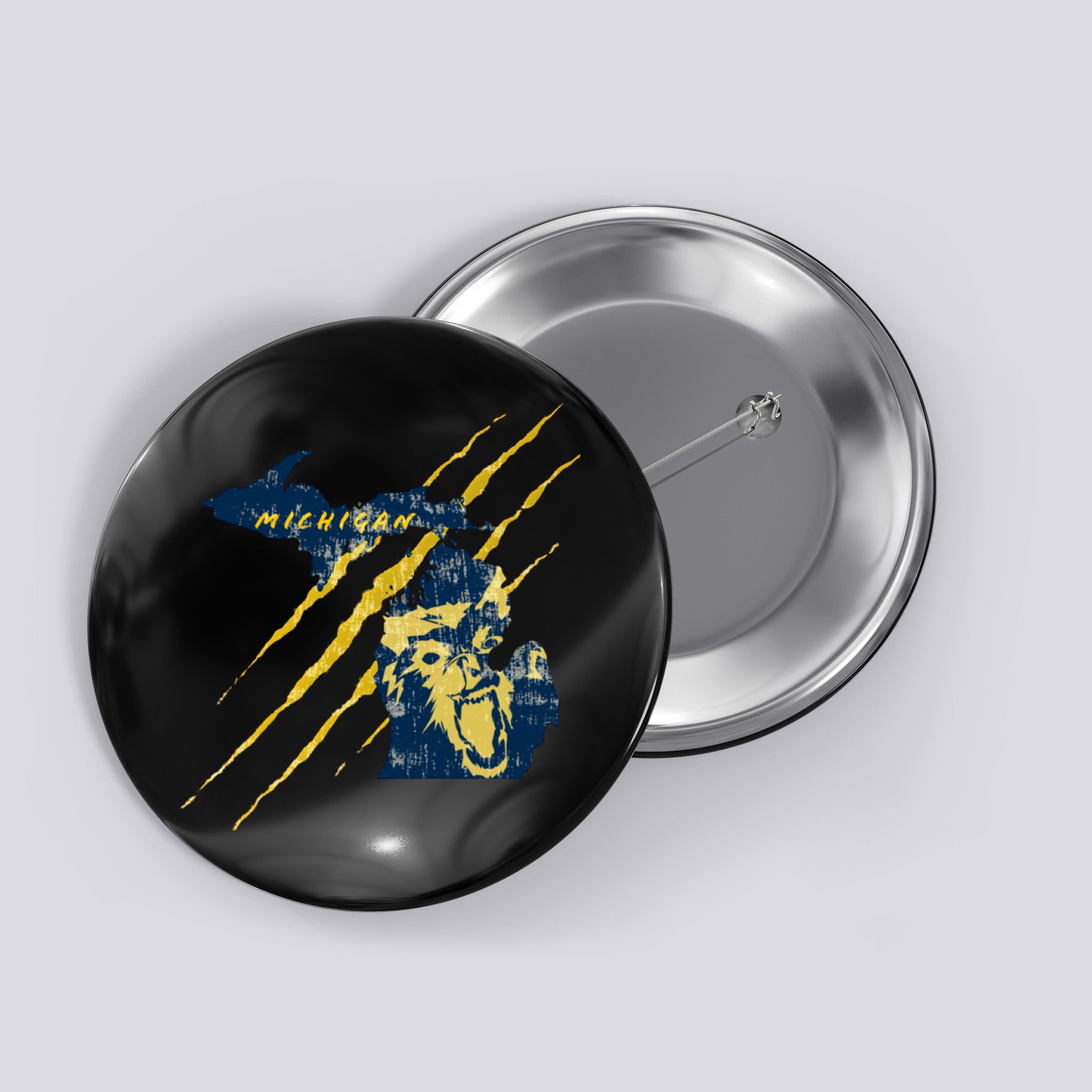 Michigan Button