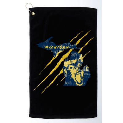 Michigan Platinum Collection Golf Towel