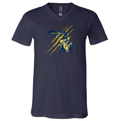 Michigan V-Neck T-Shirt