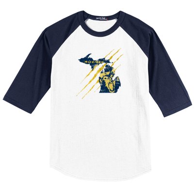 Michigan Baseball Sleeve Shirt