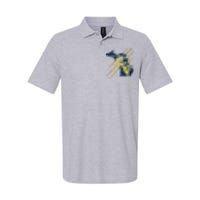 Michigan Softstyle Adult Sport Polo