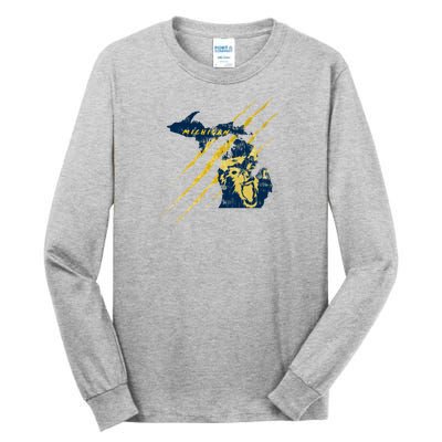 Michigan Tall Long Sleeve T-Shirt