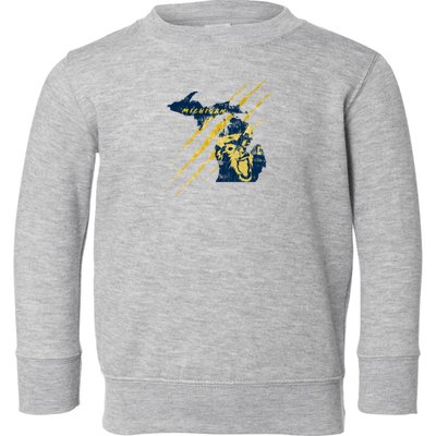 Michigan Toddler Sweatshirt