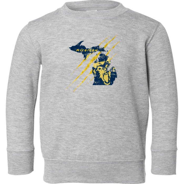 Michigan Toddler Sweatshirt