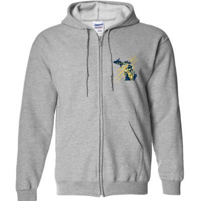 Michigan Full Zip Hoodie