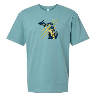 Michigan Sueded Cloud Jersey T-Shirt