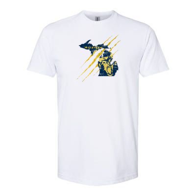 Michigan Softstyle CVC T-Shirt