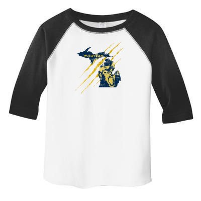 Michigan Toddler Fine Jersey T-Shirt