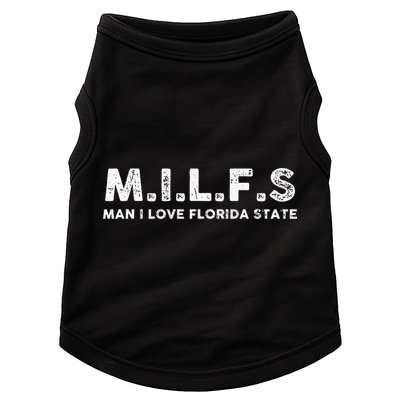 MILFS Man I Love Florida States Vintage Doggie Tank