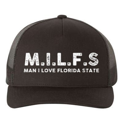 MILFS Man I Love Florida States Vintage Yupoong Adult 5-Panel Trucker Hat