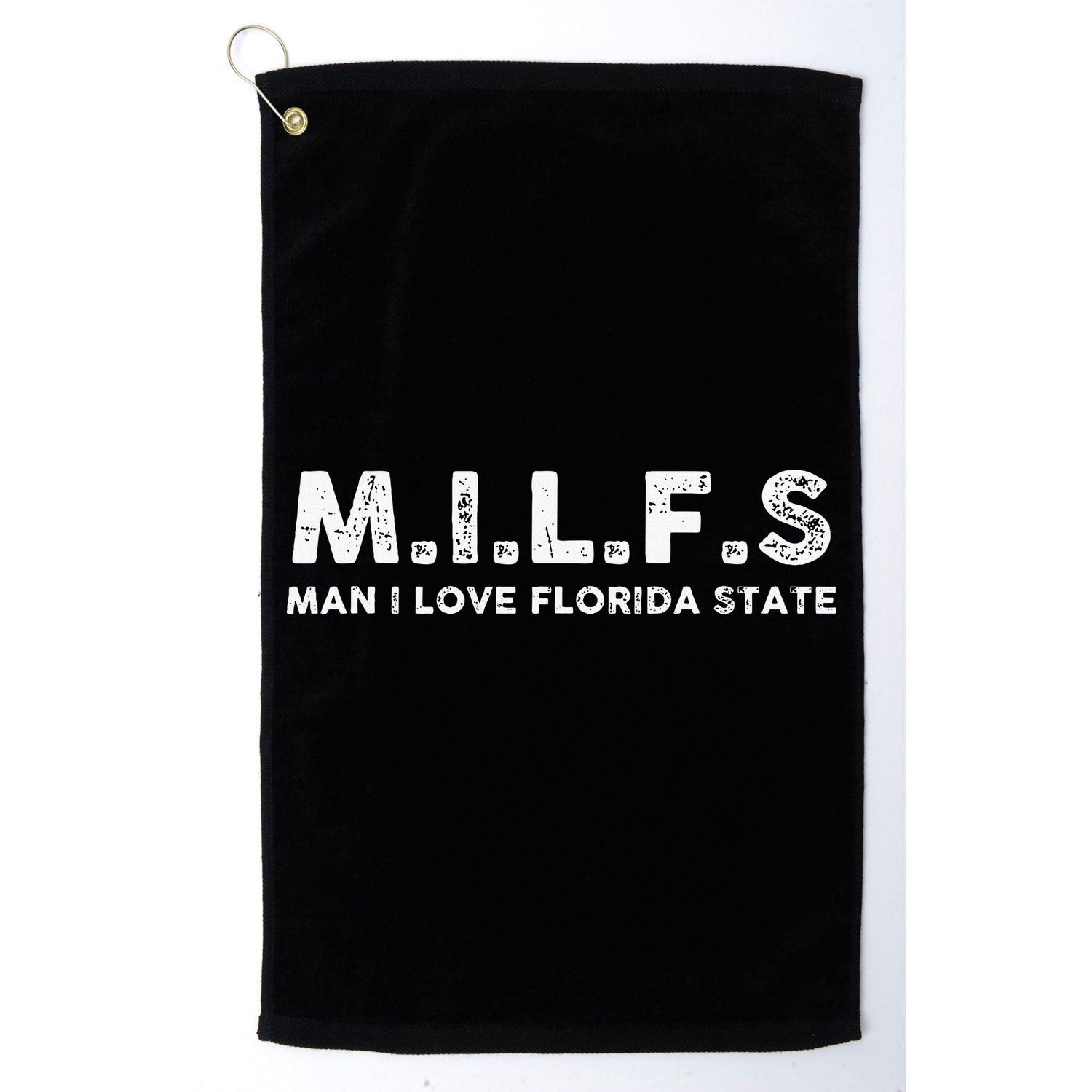 MILFS Man I Love Florida States Vintage Golf Towel