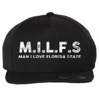 MILFS Man I Love Florida States Vintage Wool Snapback Cap