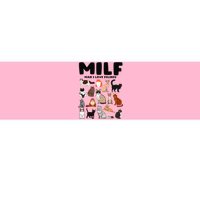 Milf Man I Love Felines Funny Cats Bumper Sticker