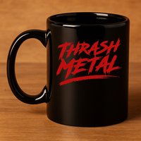 My Music Is Thrash 11oz C Handle Ceramic Mug