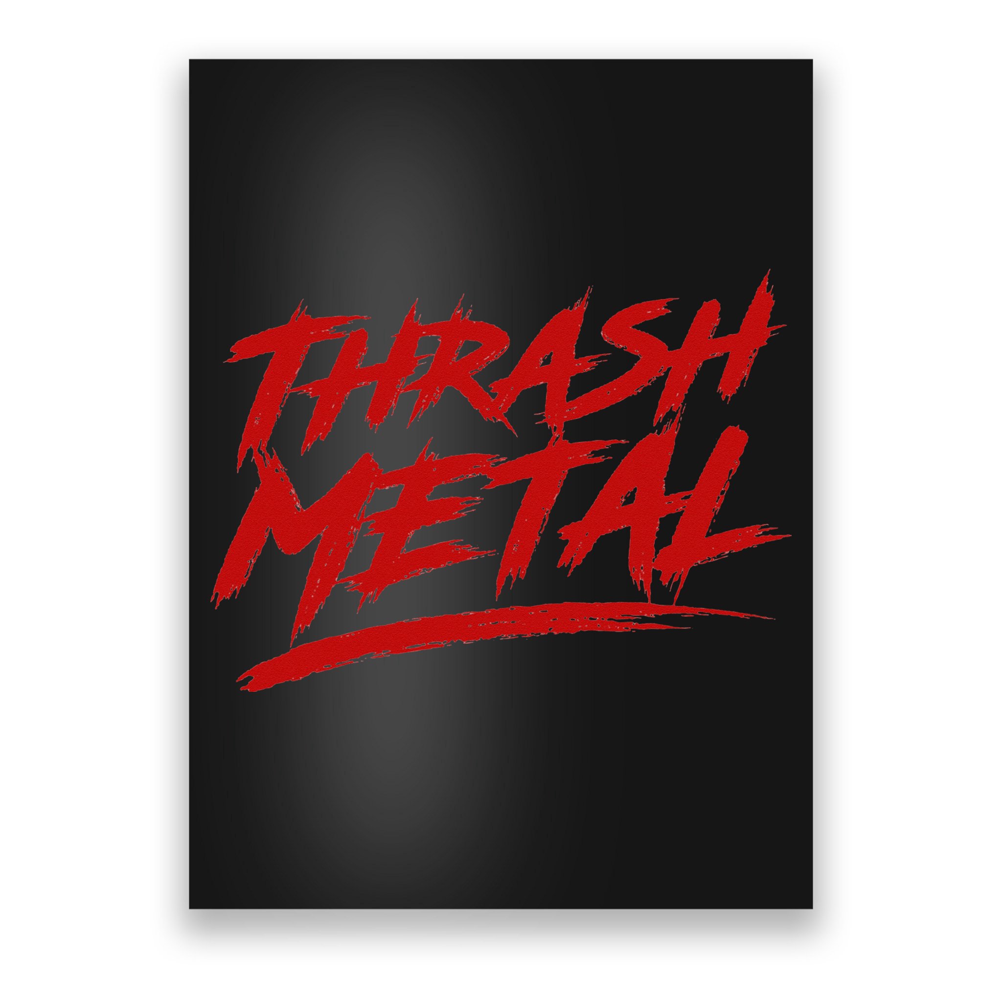 My Music Is Thrash Poster