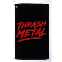 My Music Is Thrash Golf Towel