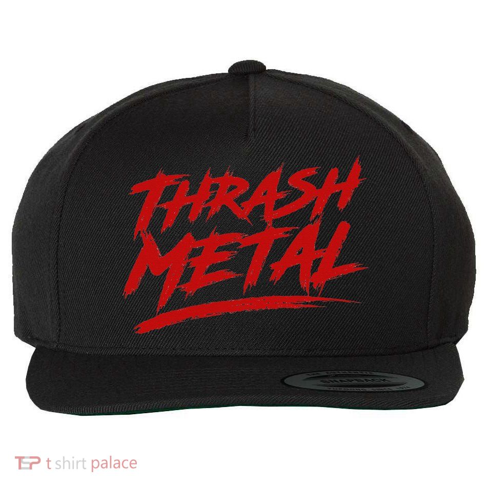 My Music Is Thrash Wool Snapback Cap
