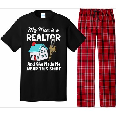 My Mom Is A Realtor Real Estate Agent Pajama Set