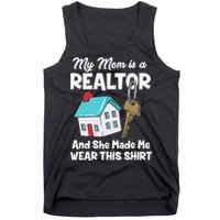 My Mom Is A Realtor Real Estate Agent Tank Top