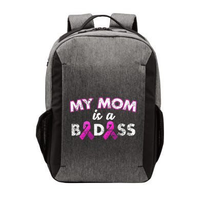 My Mom Is a Badass Breast Cancer Awareness Shirt Vector Backpack