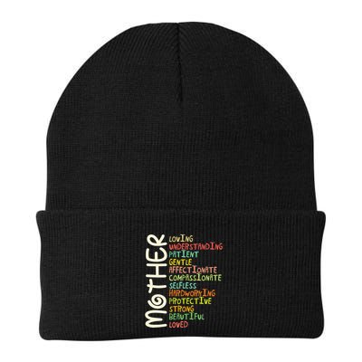 Mother Meaning I Love Mom Beanie