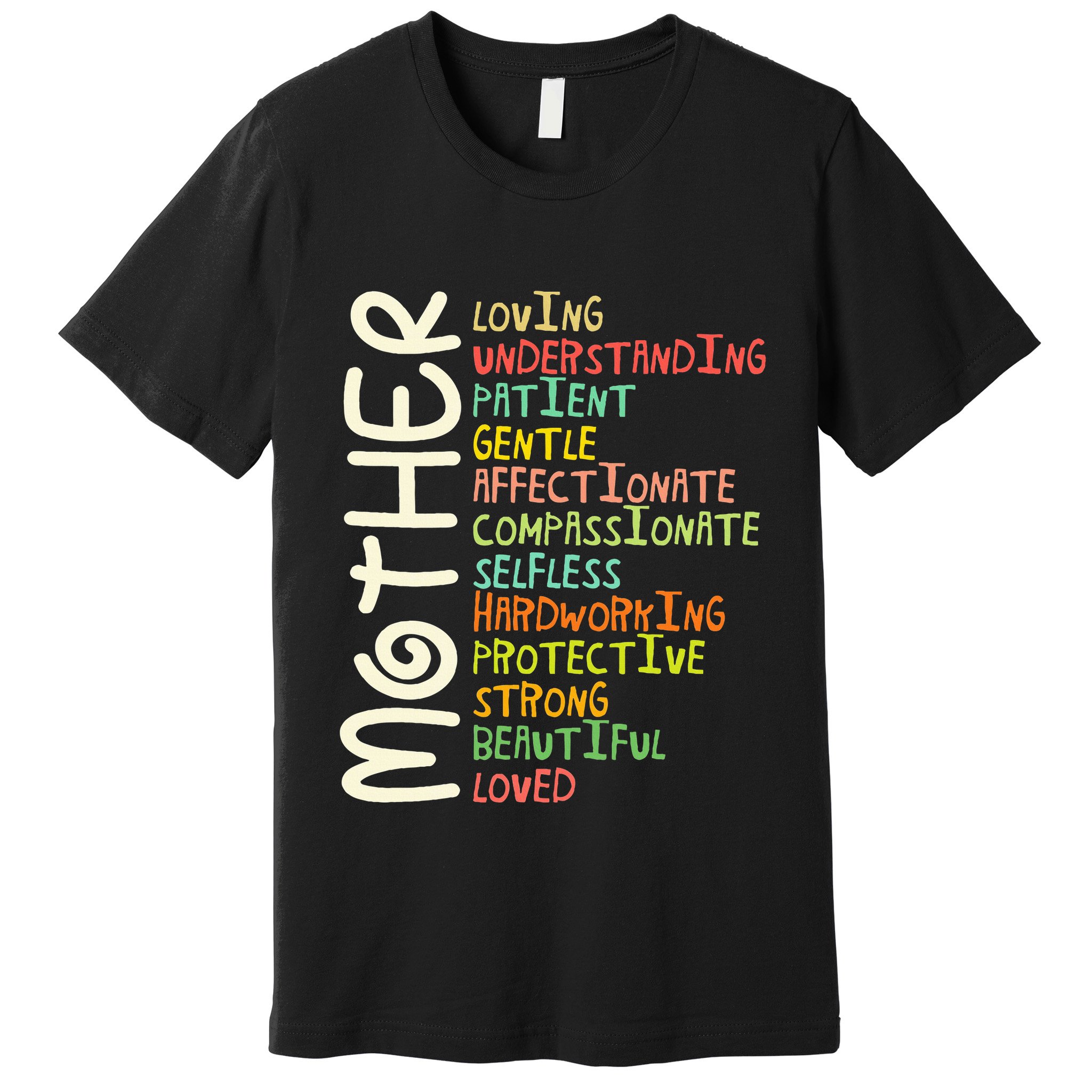 Mother Meaning I Love Mom Premium T-Shirt