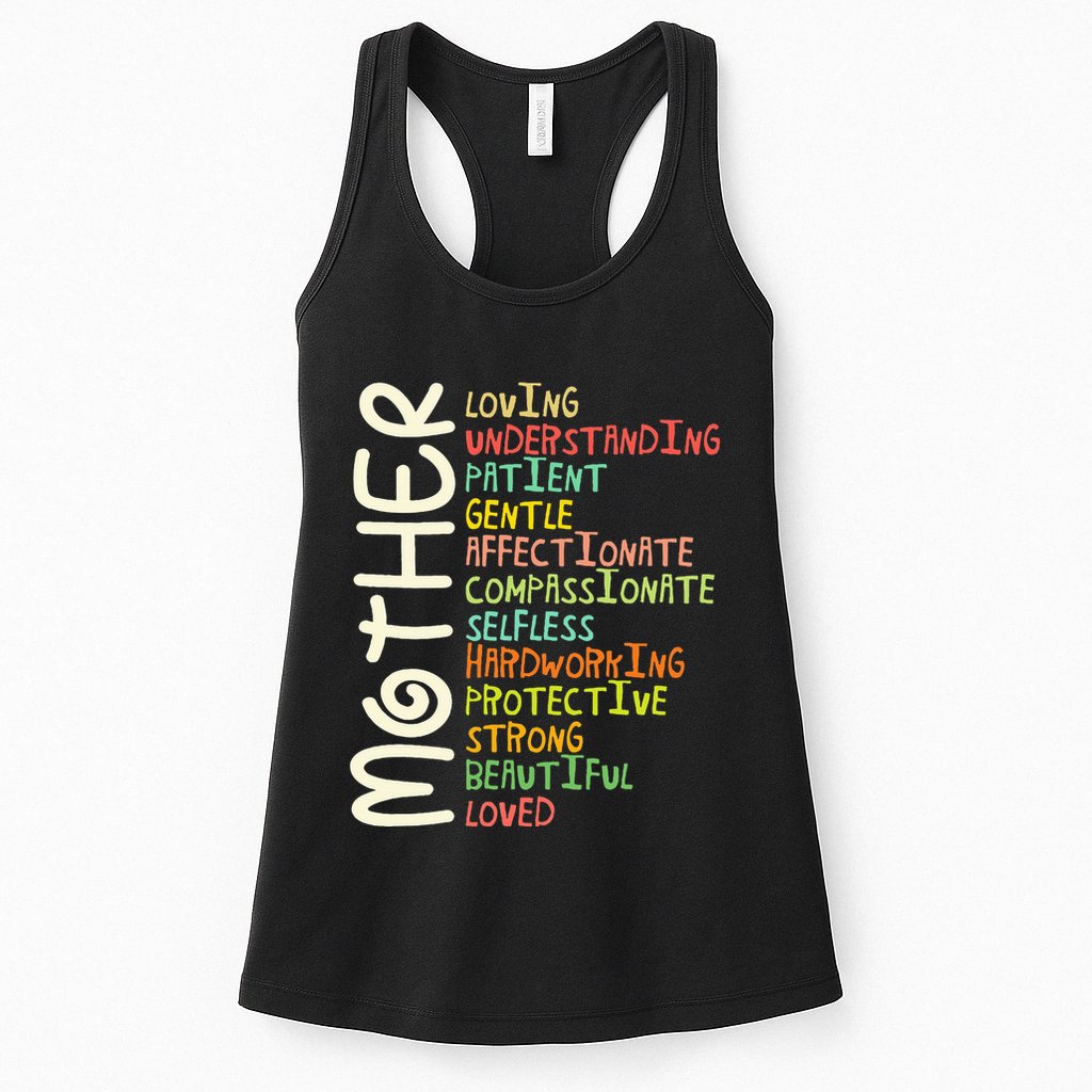 Mother Meaning I Love Mom Womens Tank Top