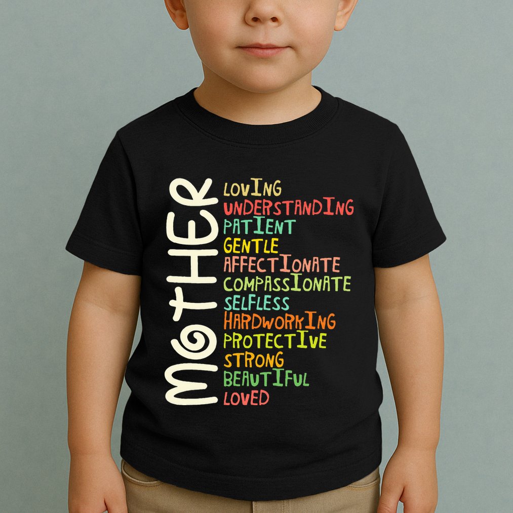 Mother Meaning I Love Mom Toddler T-Shirt