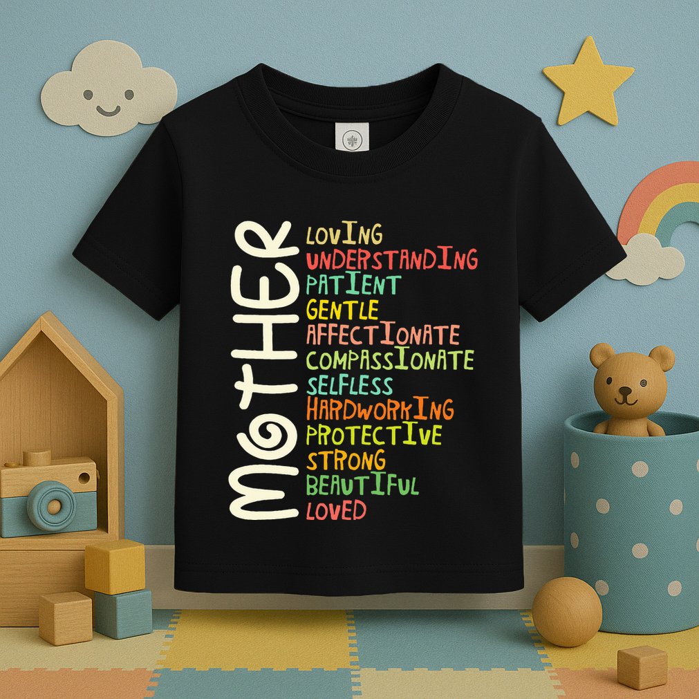Mother Meaning I Love Mom Toddler T-Shirt