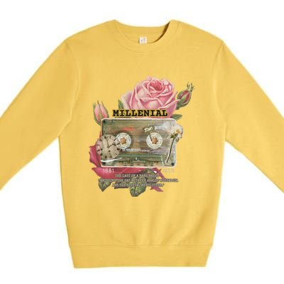 Millenial Premium Crewneck Sweatshirt