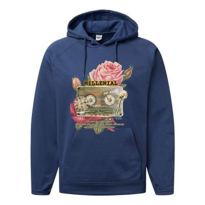 Millenial Performance Fleece Hoodie