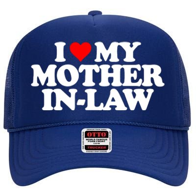 My Mother In Law High Crown Mesh Back Trucker Hat