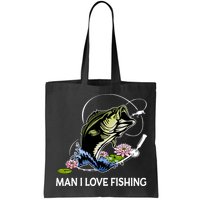 MILF Man I Love Fishing Funny Fishing Design Bag