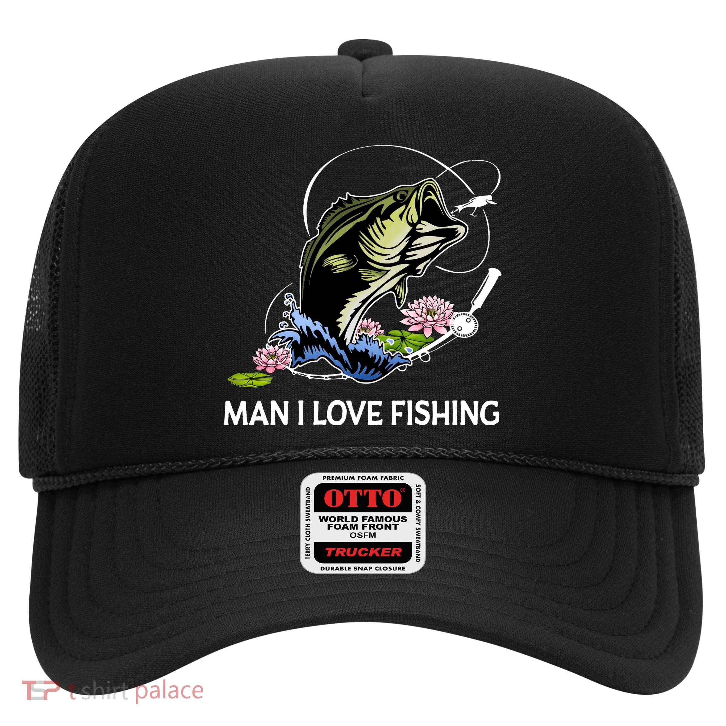 MILF Man I Love Fishing Funny Fishing Design Trucker Hat