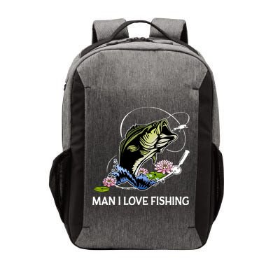 MILF Man I Love Fishing Funny Fishing Design Vector Backpack