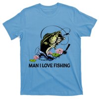 MILF Man I Love Fishing Funny Fishing Design T-Shirt