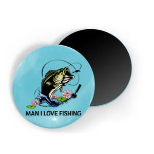 MILF Man I Love Fishing Funny Fishing Design Magnet