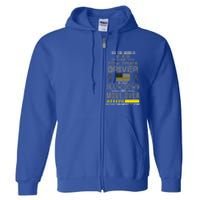 My Mom Is A Tow Truck Driver Gift Full Zip Hoodie