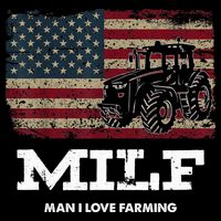 MILF Man I Love Farming Funny Farm Tractor Lover 16 in Basic Backpack