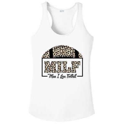 MILF Man I Love Football Funny Adult Humor Ladies PosiCharge Competitor Racerback Tank