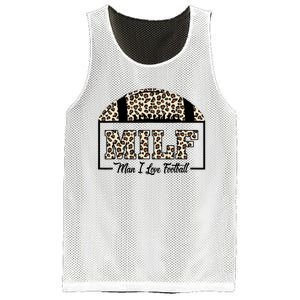 MILF Man I Love Football Funny Adult Humor Mesh Reversible Basketball Jersey Tank