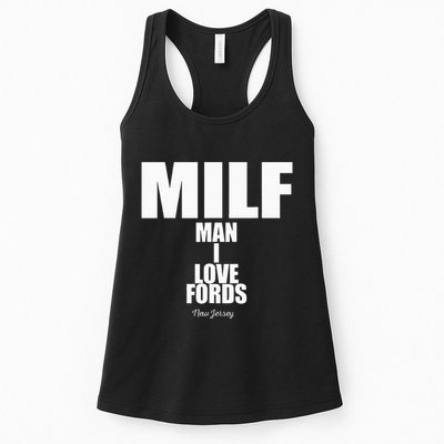 Milf Man I Love Fords New Jersey Womens Tank Top