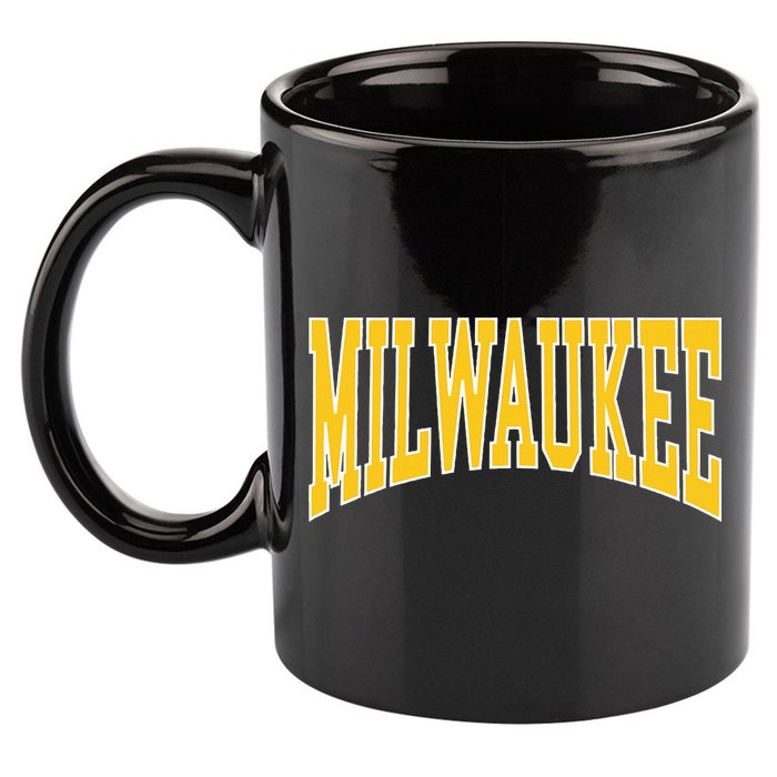 Milwaukee 11oz C Handle Ceramic Mug
