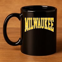 Milwaukee 11oz C Handle Ceramic Mug