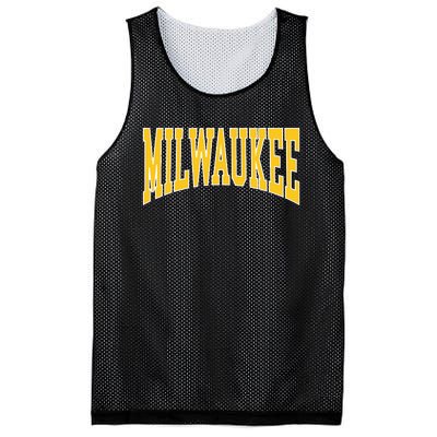 Milwaukee Mesh Reversible Basketball Jersey Tank