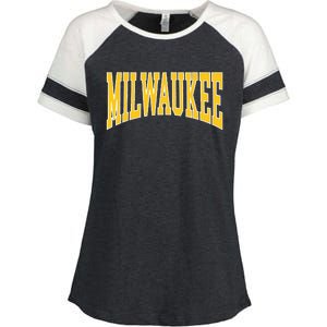 Milwaukee Enza Ladies Jersey Colorblock Tee