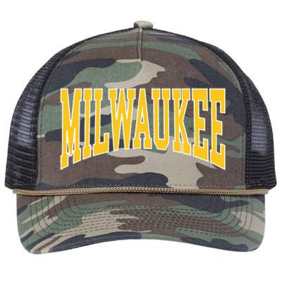 Milwaukee Retro Rope Trucker Hat Cap