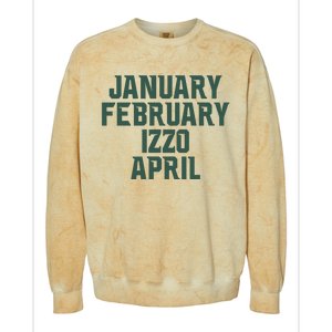 Ms Months January February Izzo April Colorblast Crewneck Sweatshirt