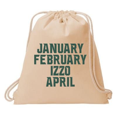 Ms Months January February Izzo April Drawstring Bag