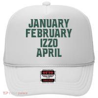 Ms Months January February Izzo April High Crown Mesh Back Trucker Hat